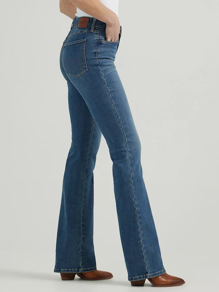 Wrangler® Bespoke High Rise Bootcut Jean