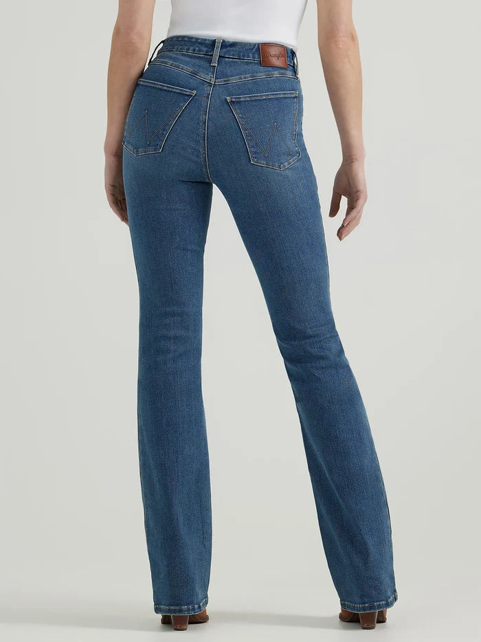Wrangler® Bespoke High Rise Bootcut Jean