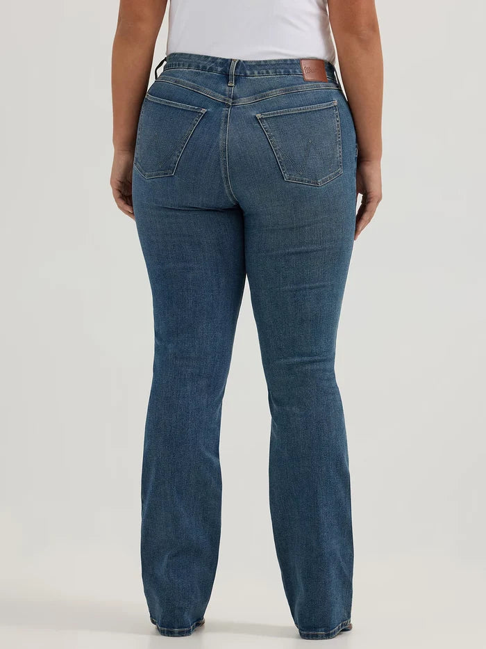 Wrangler® Bespoke High Rise Bootcut Jean