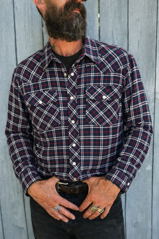 Wrangler Quilted Lined Flannel Shirt