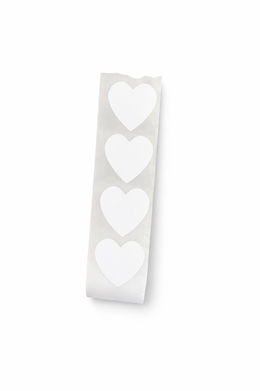 X10 heart Tanline stickers £2