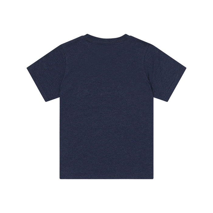 Youth Short Sleeve Tee Rotation Navy Heather