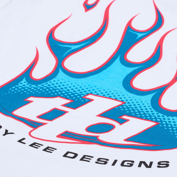 Youth Short Sleeve Tee Torched White