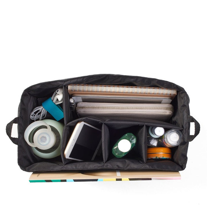 Zippered Downtown Diaper Bag Bordeaux