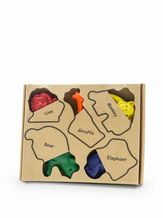 Zoo Recycled Crayon Set